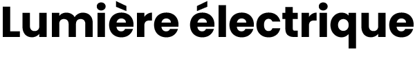 Logo Lumière électrique